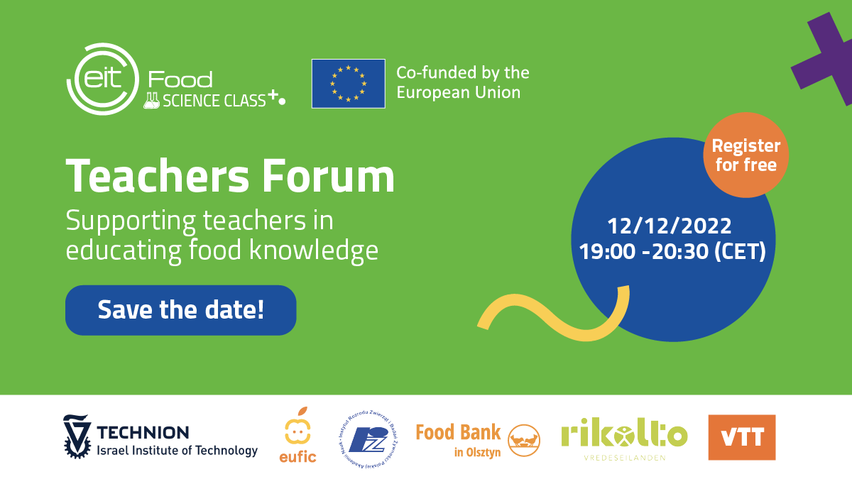 EIT Food Science Class: Teachers Forum