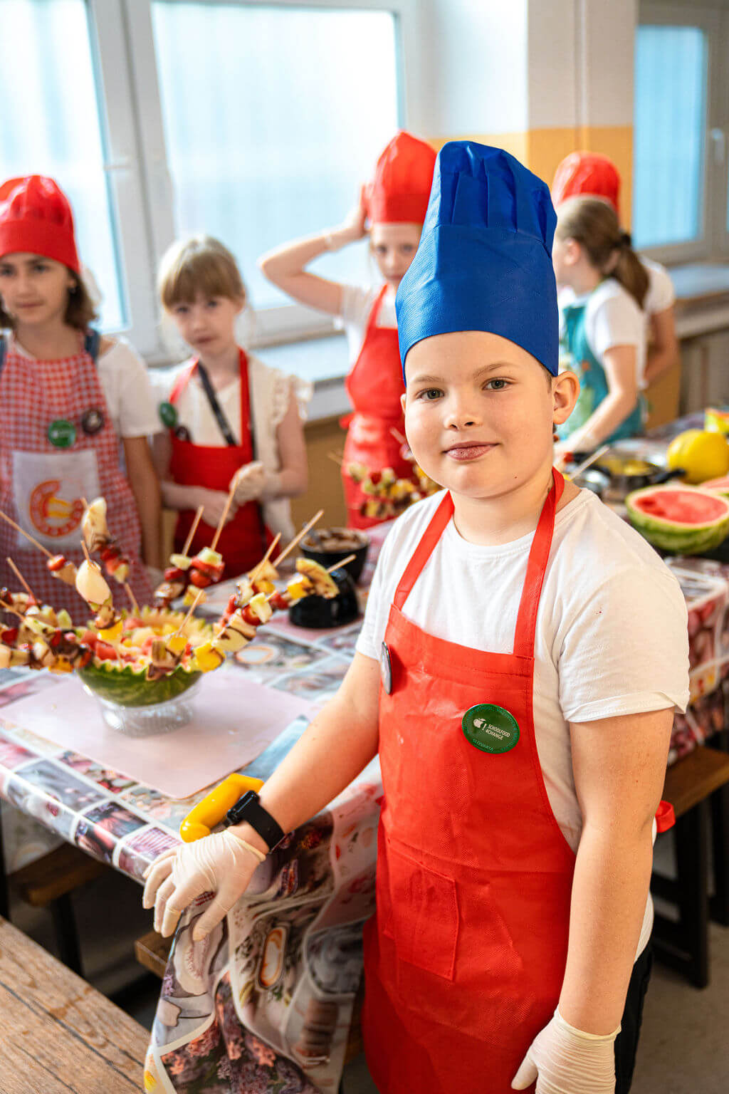 Visiting the Vazovova Elementary School in Bratislava 