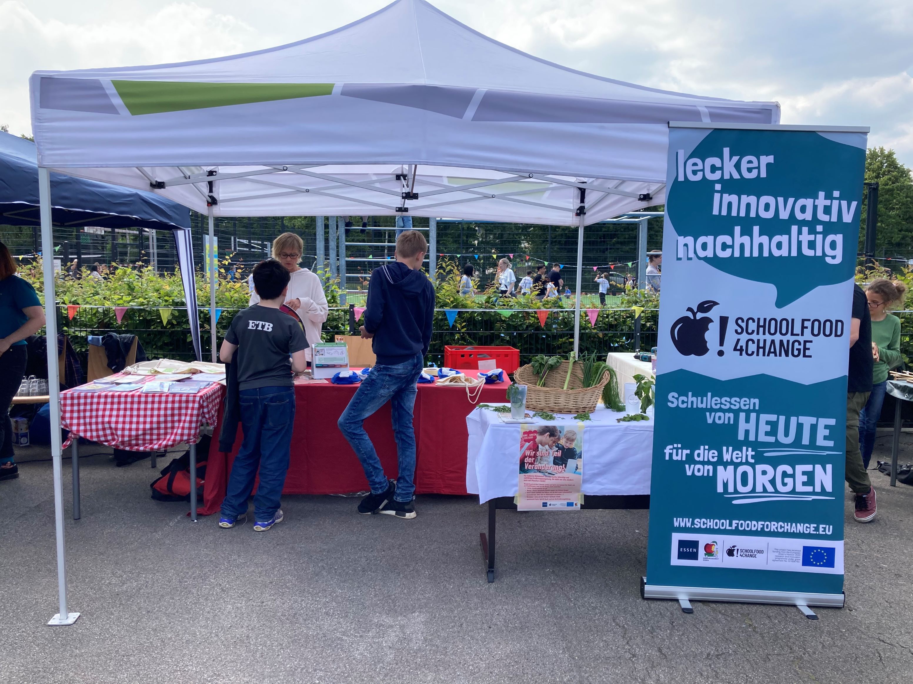 A stand at the canteen day