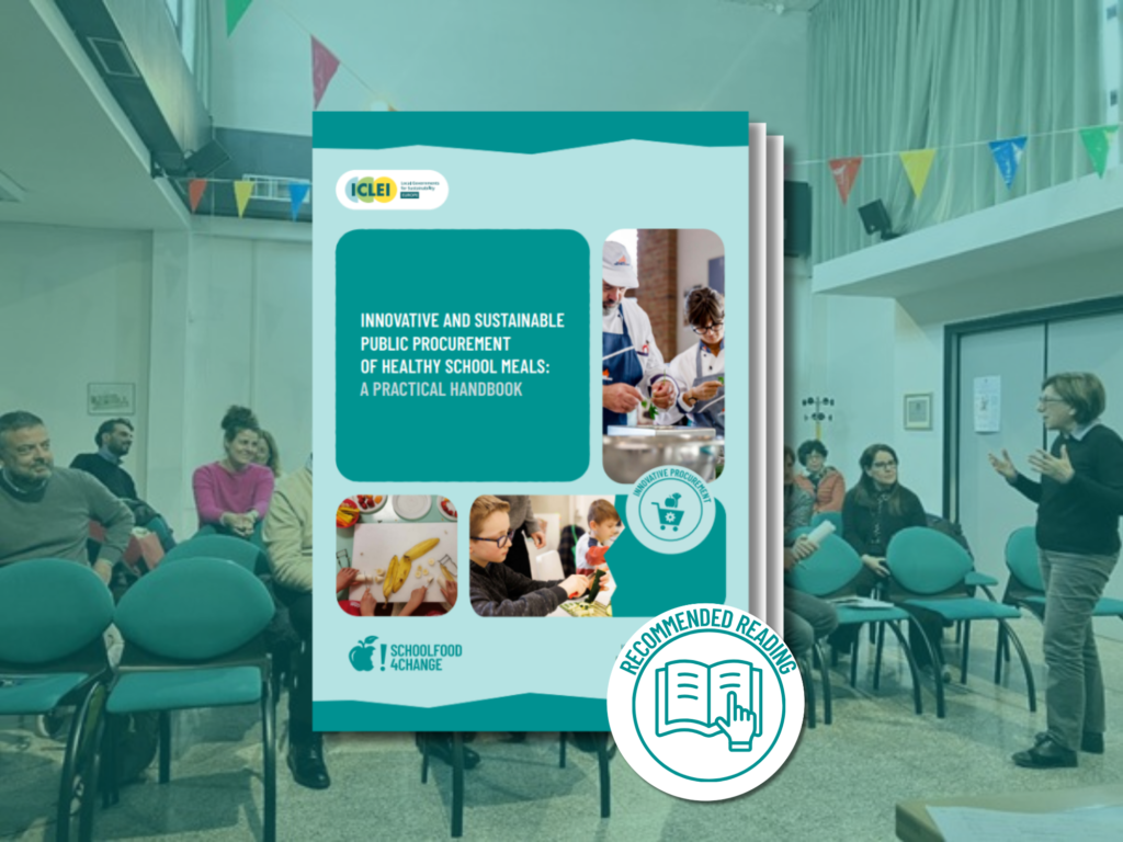 SchoolFood4Change launches Practical handbook for Procurers! 